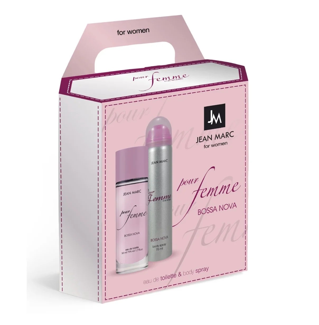 BOSSA NOVA FEMME TRUSA APA DE TOALETA&BODY SPRAY 5908241796032