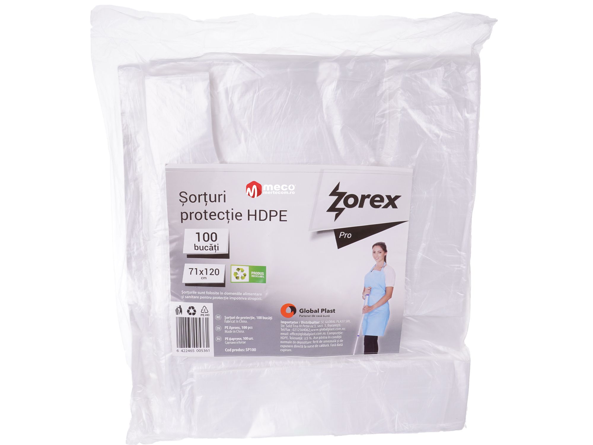 ZOREX SORTURI PROTECTIE PE 100/SET 6422465005361