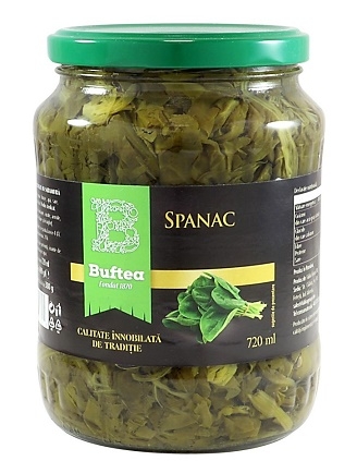 BUFTEA SPANAC FRUNZE IN SARAMURA 690GR (6BUC/BAX) 5941897800128