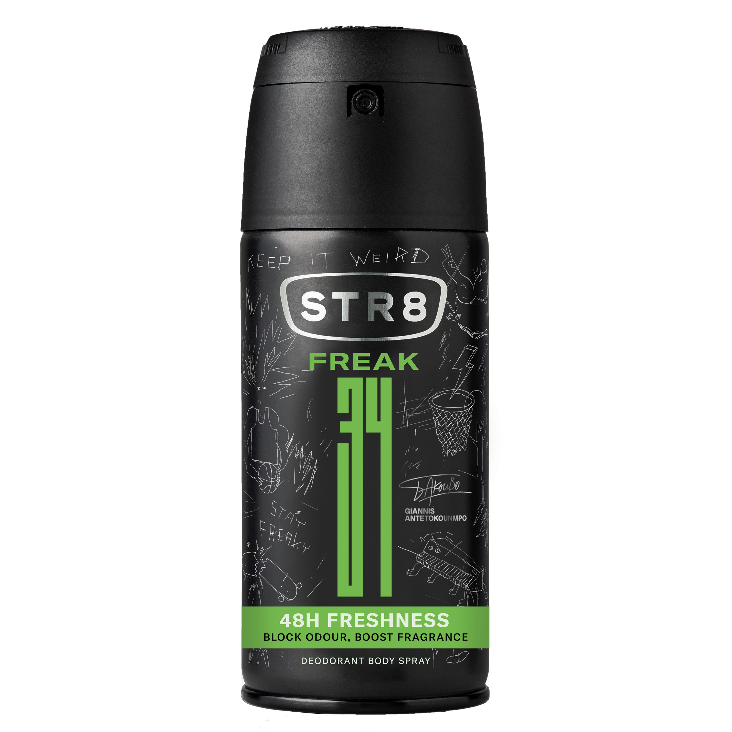 STR 8 DEO FREAK 150ML (6BUC/SET) 5201314145073