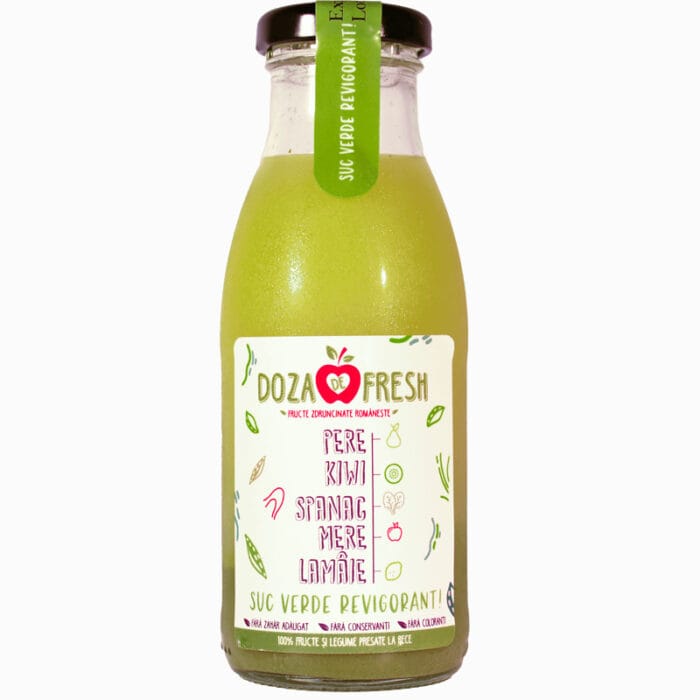 SUC REVIGORANT CU PERE&KIWI&MERE&LAMAIE 250ML SGR (24BUC/BAX) 5940597573103