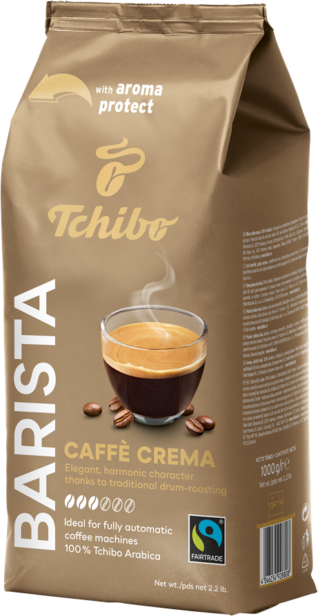 TCHIBO CAFEA BOABE BARISTA CAFFE CREMA 1KG (8BUC/BAX) 4061445363262