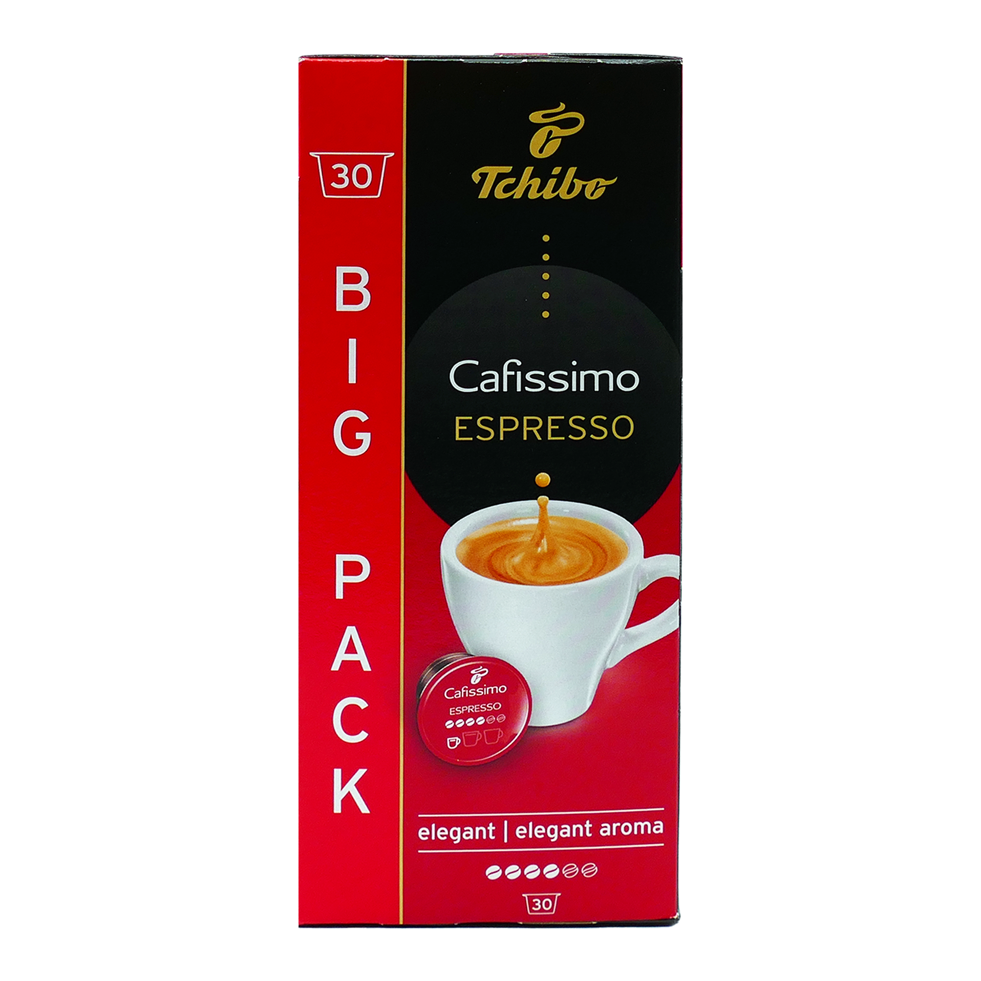 CAFISSIMO ESPRESSO ELEGANT 70GR (8BUC/BAX) 4061445355328