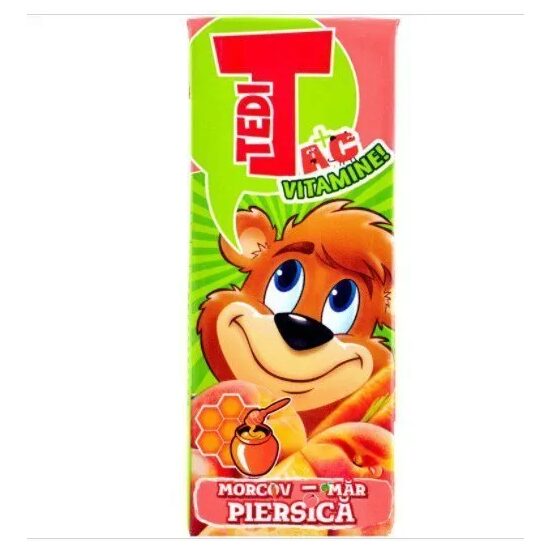 TEDI 200ML PIERSICI MORCOV MERE 5942289007156