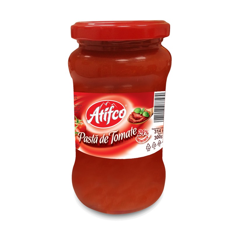 PASTA DE TOMATE ATIFCO 24% 314ml 5941905077580
