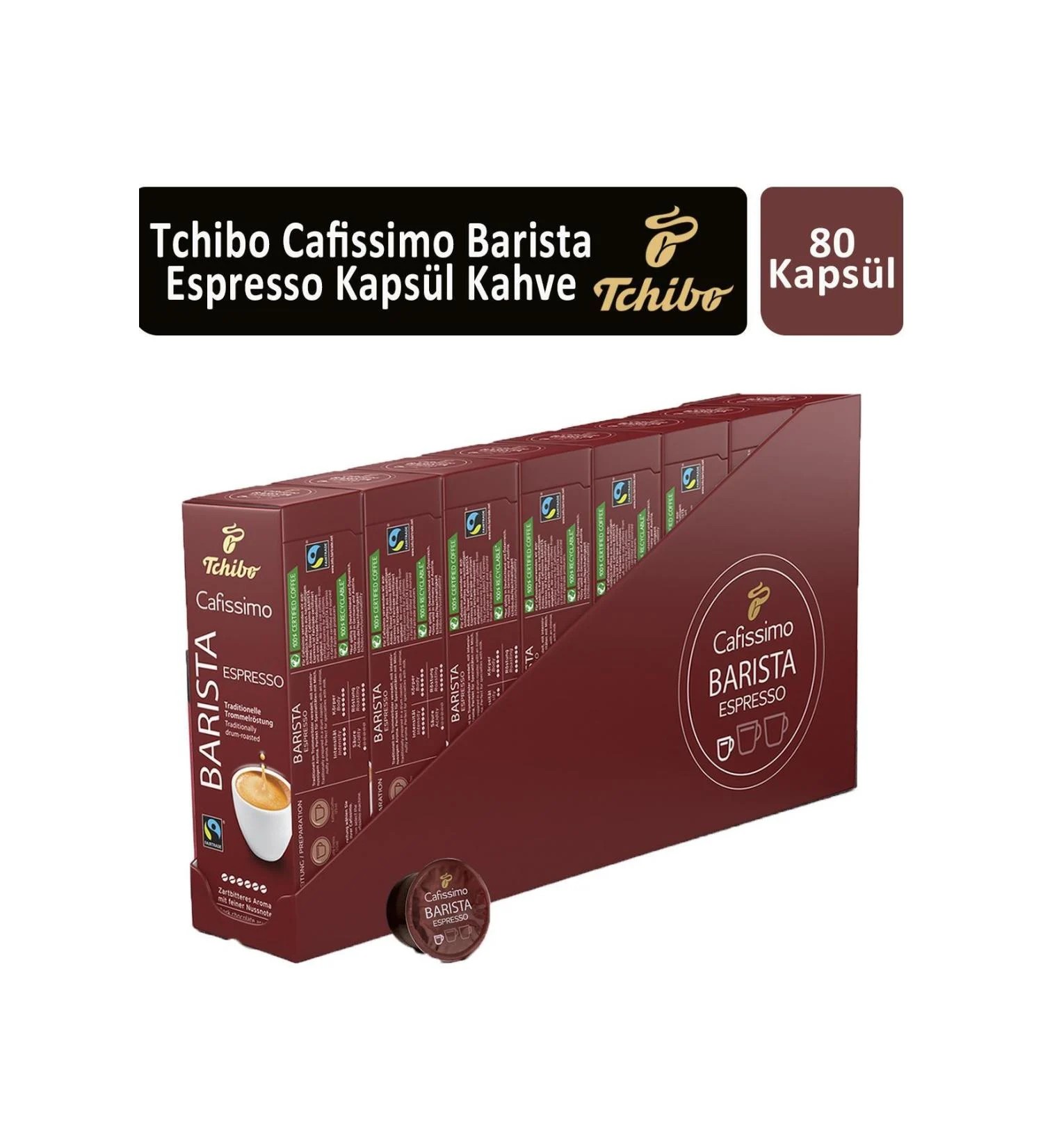 CAFISSIMO ESPRESSO BARISTA 78GR (8BUC/BAX) 4061445355601