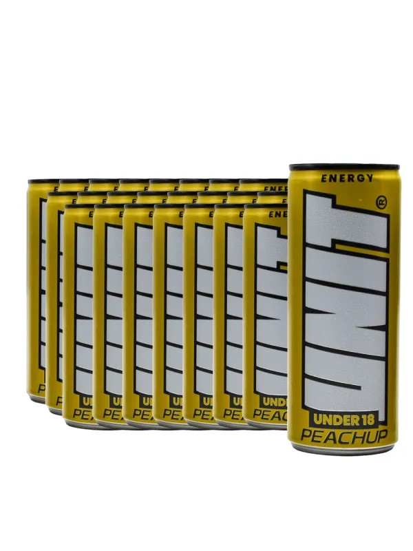 UNIT ENERGY DRINK UDNER 18 PEACHUP 250ML SGR (24BUC/BAX) 5942328203600