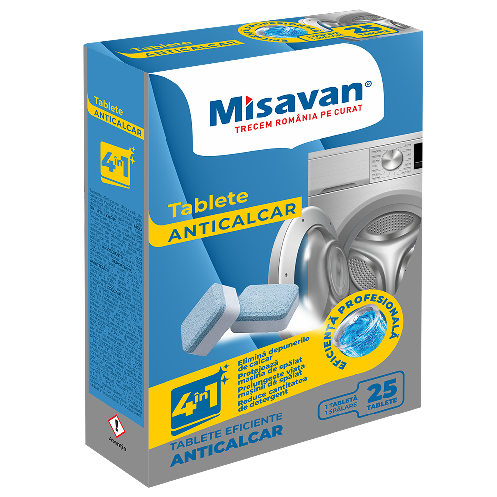 MISAVAN TABLETE ANTICALCAR 4IN1 (12BUC/BAX) 6422768021297