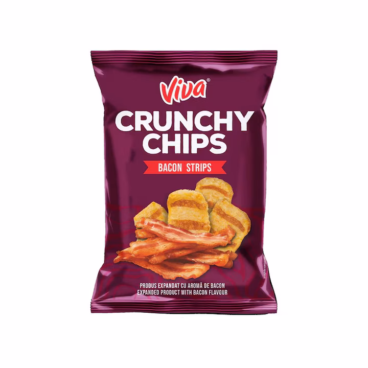 VIVA CRUNCHY CHIPS BACON 50G 5941311022921