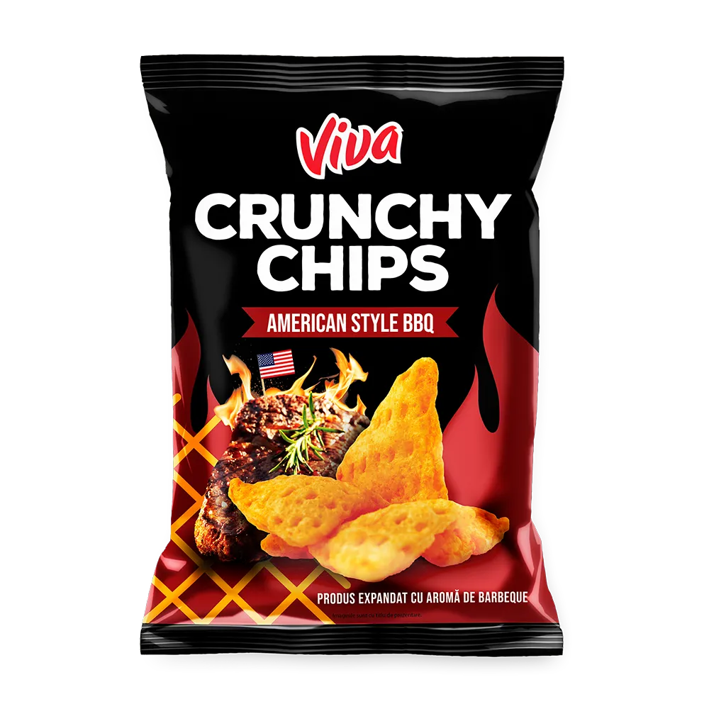 VIVA CRUNCHY CHIPS BARBEQUE 100G 5941311022631
