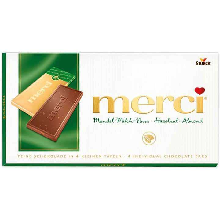 MERCI-TABLETA ALUNE, MIGDALE 100G 4014400914252