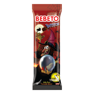 BEBETO WITCH jeleu gumat cu aroma fructe 22gr 8690146106890