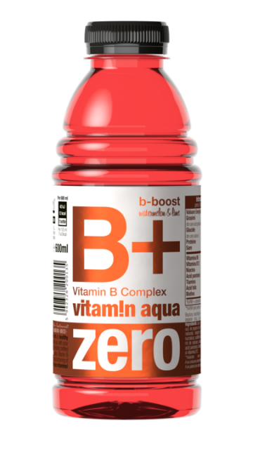 VITAMIN AQUA ZERO B+ WATERMELON LIME 0.6L SGR (6BUC/BAX) 5942328201187