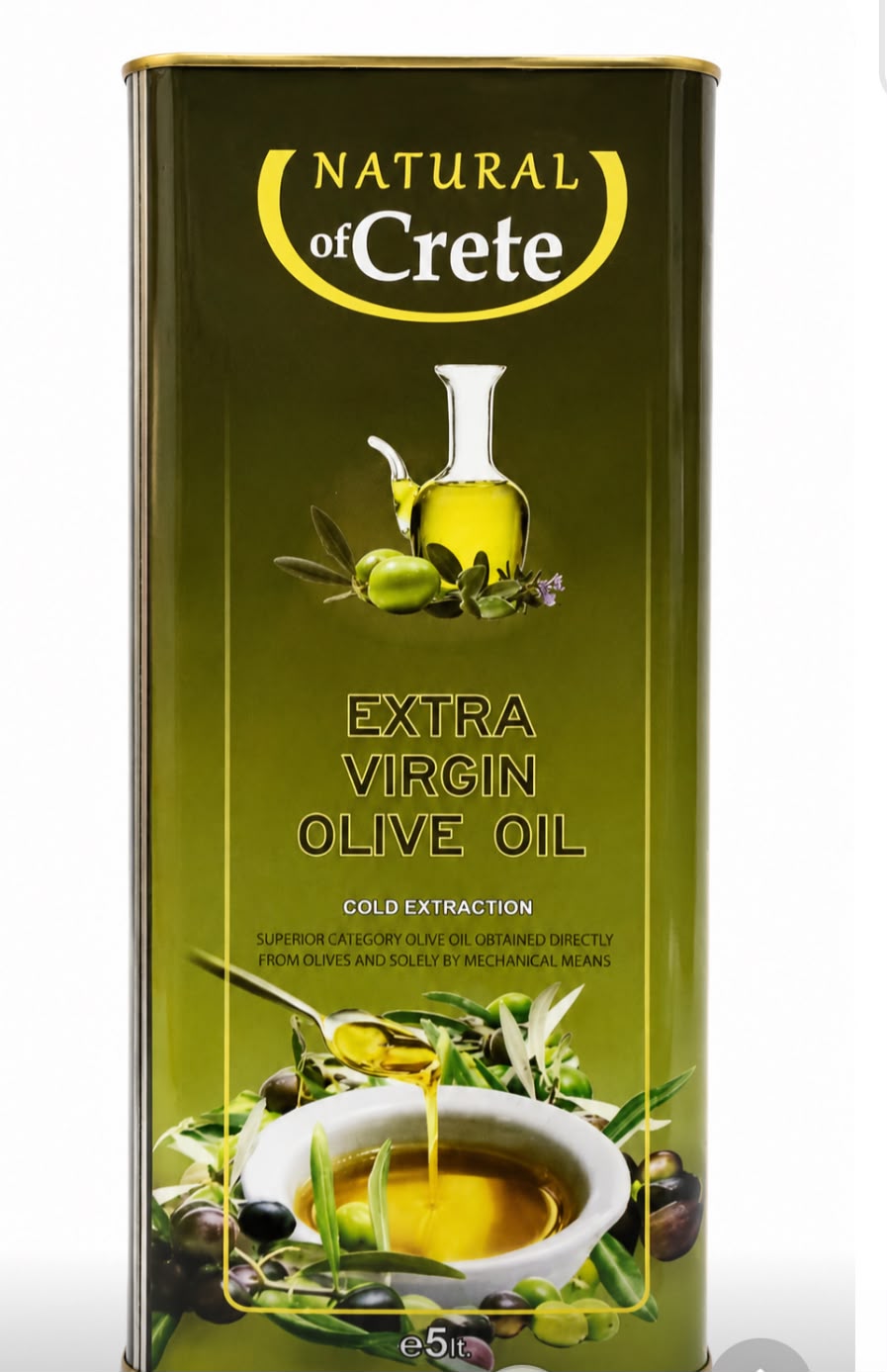 ULEI MASLINE CRETA 5L 5200455555536