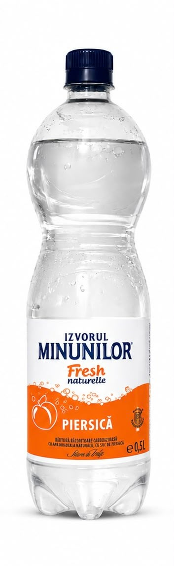 IZVORUL MINUNILOR FRESH NATURELLE PIERSICA 0.5L SGR (12BUC/BAX) 5942207014556
