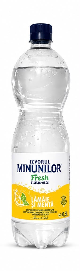 IZVORUL MINUNILOR FRESH NATURELLE LAMAIE&MENTA 0.5L SGR (6BUC/BAX) 5942207014570