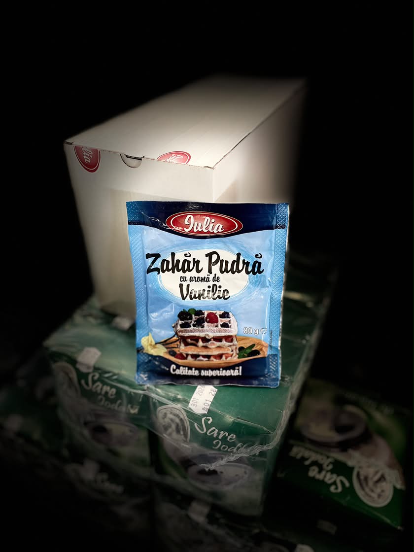 IULIA ZAHAR PUDRA 80GR  (30BUC/CUT) 6427619001015