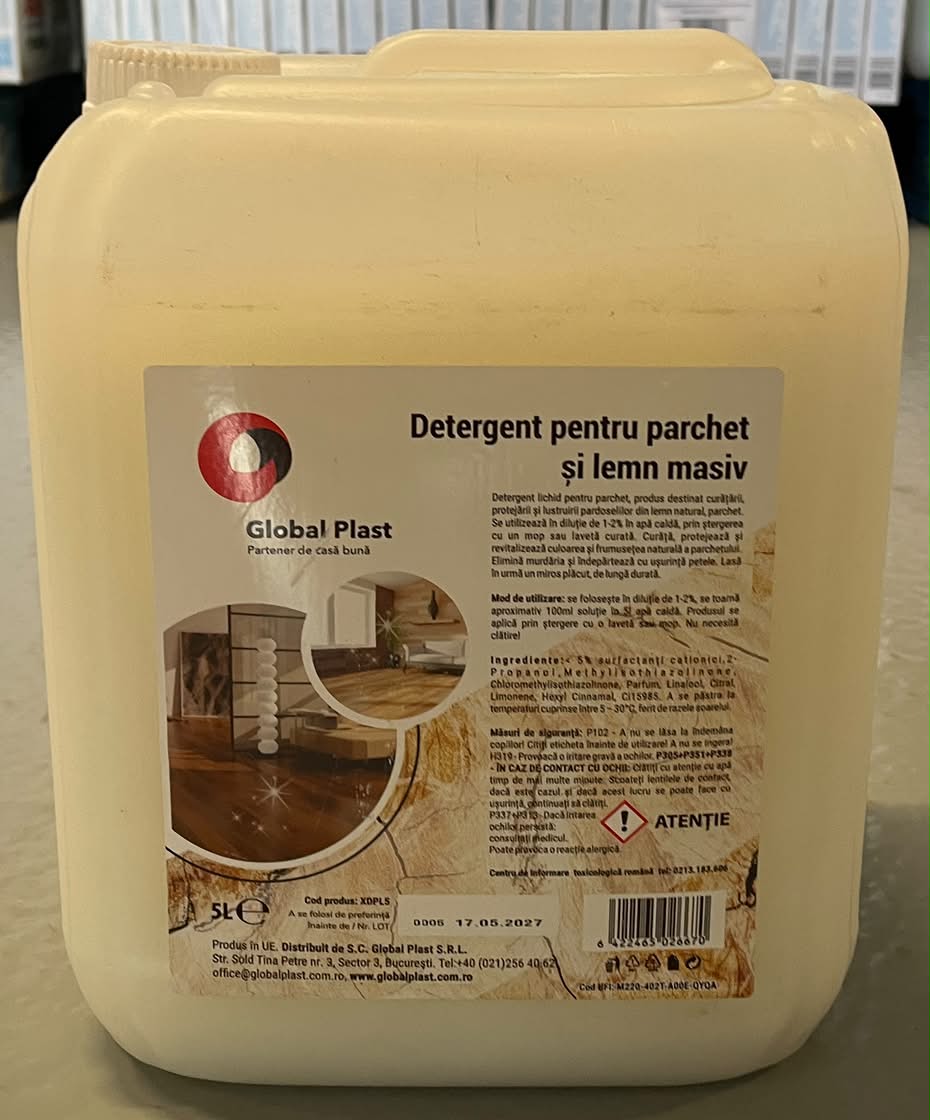 DETERGENT PT.PARCHET SI LEMN MASIV 5L 6422465026670