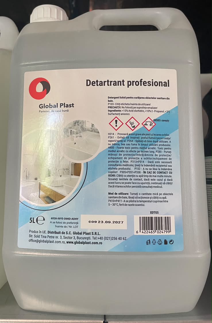 DETARTRANT PROFESIONAL 5L 6422465024799