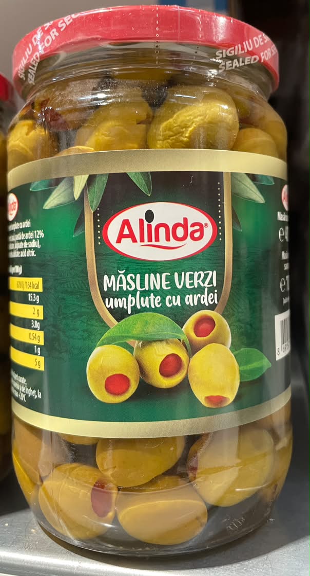 ALINDA  BORCAN VERZI CU PASTA 400GR (12BUC/BAX) 8691577094206