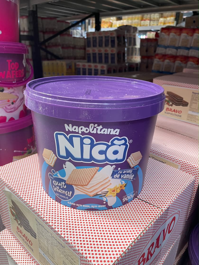 NICA NAPOLITANE VANILIE GALEATA 900GR 6427377000138