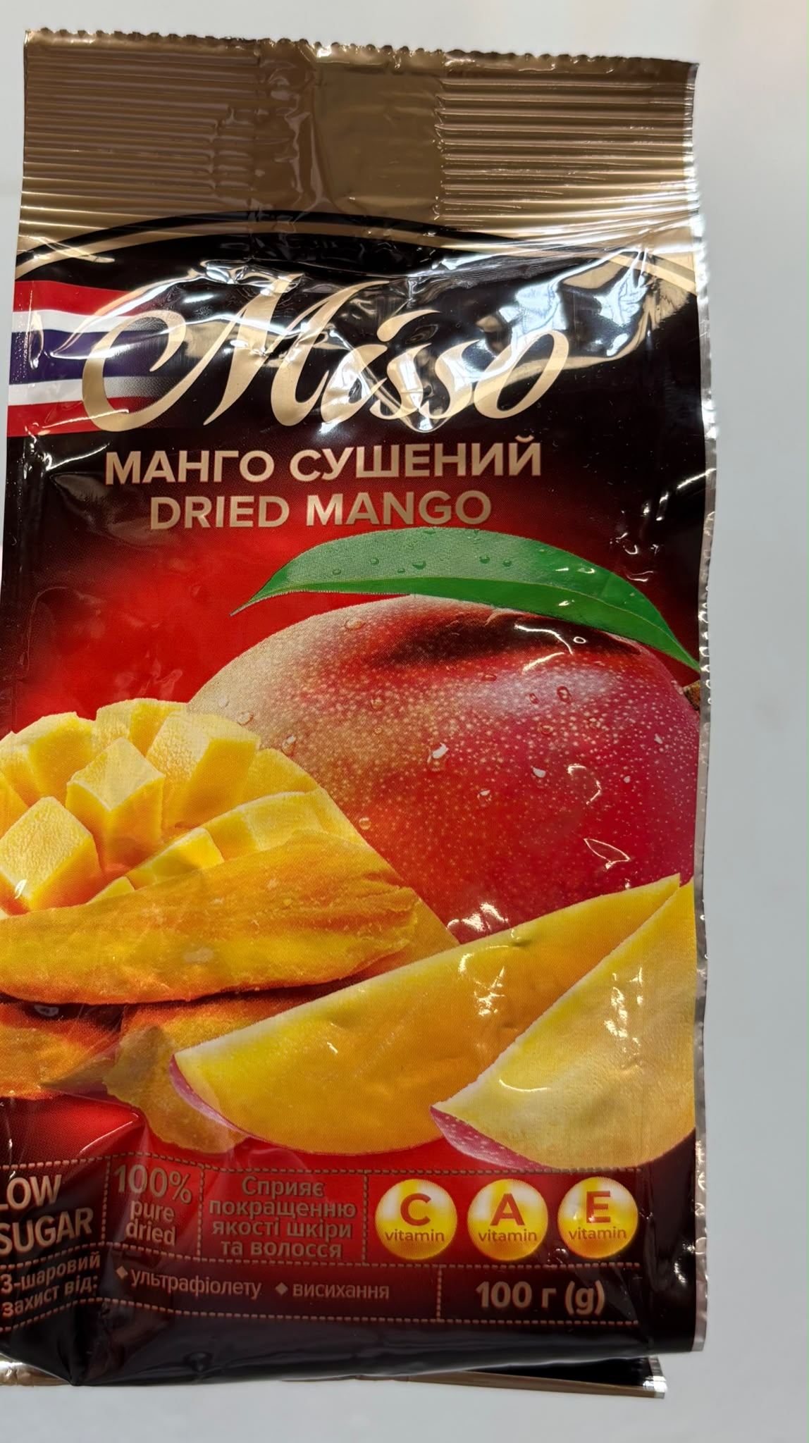 MISSO MANGO DESHIDRATAT 100GR 4820232570036