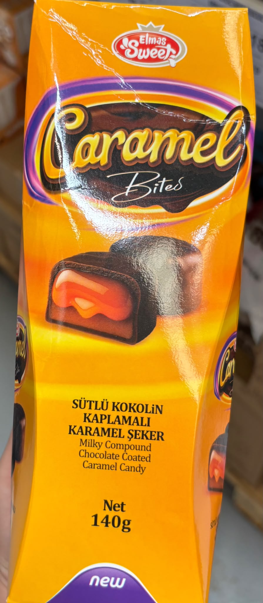 BOMB.CU CARAMEL INVELITE IN CIOC.140GR (12BUC) 8681451319372