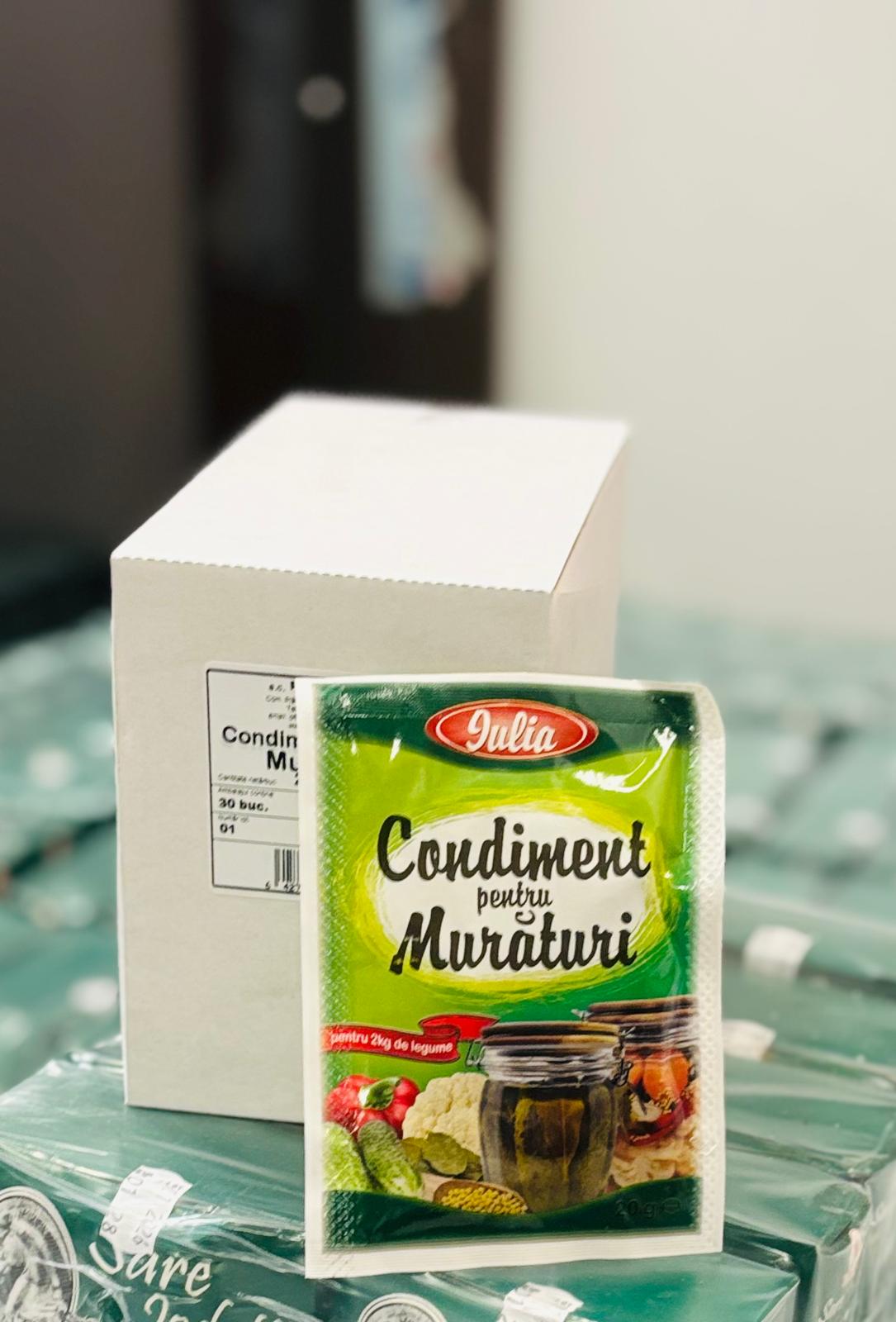 IULIA CONDIMENT PT.MURATURI 20GR (30BUC/CUT) 6427619002425