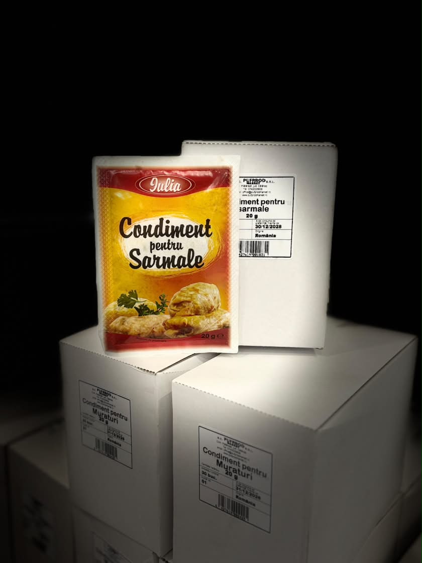 IULIA CONDIMENT PT.SARMALE 20GR  (30BUC/CUT) 6427619001831