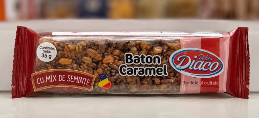 BATON CARAMEL CU MIX SEMINTE 35GR(18BUC) 6421787080254