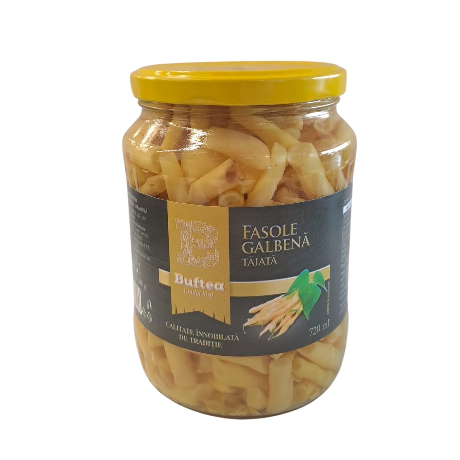 BUFTEA FASOLE GALBENA PASTAI TAIATA 690GR (6BUC/BAX) 5941897801057