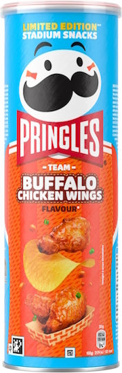 PRINGLES BUFFALO CHICKEN WINGS 165GR (19BUC/BAX) 5053990188765